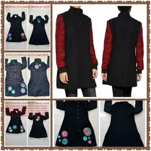 Espanhol graus caudas de muitos de alta qualidade casacos de lã