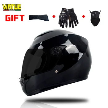

VIRTUE off-road helmets downhill racing mountain men winter warm full face helmet motorcycle moto cross casco casque capacete