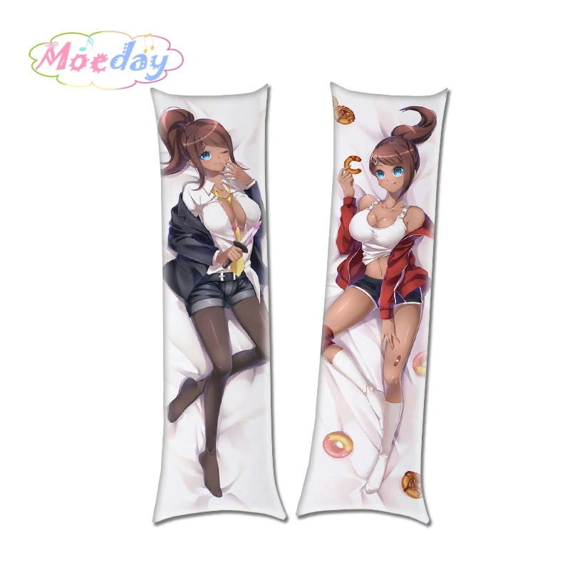 Danganronpa триггер Happy Havoc джунко эношима Nanami ChiaKi девушка персонажи длинная подушка для объятий чехол
