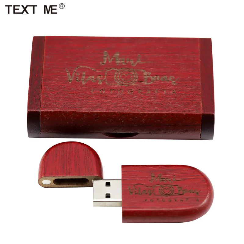 USB флеш накопитель TEXT ME 64 ГБ 4 8 16 32 ГБ|wood usb stick|usb stick32gb pen drive |