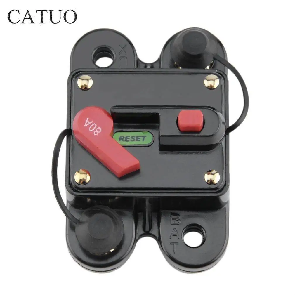 

Car Audio Fuse Holder With Switch Power supply protector Circuit Breaker SY