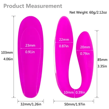 Erotic G Spot Vibrator We Share Vibration Wireless Double Penetration Dildo Clitoris Stimulator Vibrators Sex Toys for Couples 3