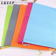 Новинка года; модная женская сумка на шнурке; однотонная дорожная сумка для хранения мелочей; школьная Студенческая сумка для хранения обуви; Сумка Для Макияжа