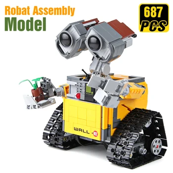 

Creator Expert Robot WALL E Idea Building Block Fit Technic Machine Robot Figures Model Bricks Diy Toy Gift Kids Birthday