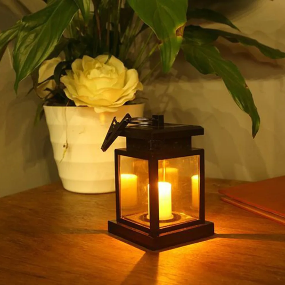1 шт. лампа солнечная зарядка садовый светильник s для зонта светодиодный забор на дереве Фонарь подвесной светильник для двора