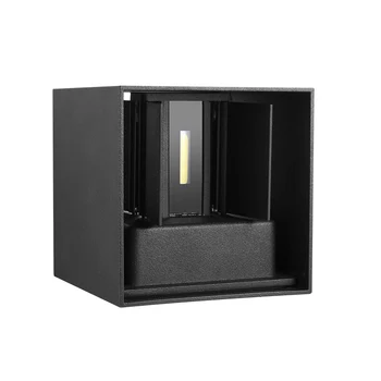 

Adjustable 6W 12W LED Wall Lamp IP65 Waterproof Indoor Outdoor Aluminum Wall Light Surface Mounted Cube LED Garden Porch Light