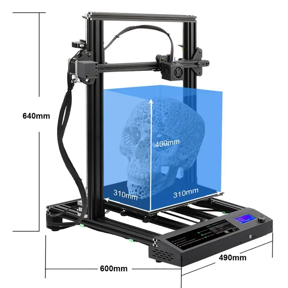 SUNLU 3D принтер DIY 310x310x400 мм размер печати работает с различными нитями 2 года гарантии