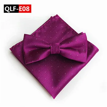 Cityraider бренд Gold Bow Tie комплект 2016 Новинка одноцветное мужские галстуки Pocket Square Set полиэстер галстук-бабочка hankerchief комплект CR027