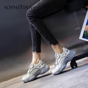 

SOPHITIA Fashion Sneakers Women Generous High Quality Light Fitness Breathable Summer Sneakers Concise Sports Shoes Women MO532