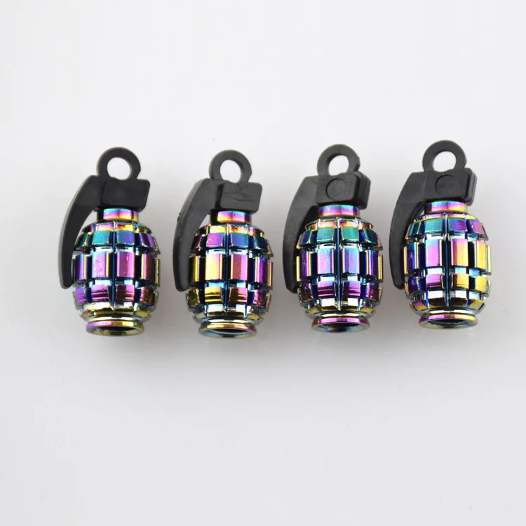 

Car Motorcycle Beauty Mouth Symphony Aluminium Alloy Valve Cap Color qi men zui gai Plug-on Transmitter Shape Currently Availabl