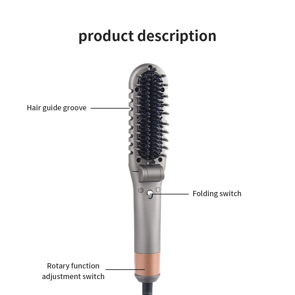 Мини складной электрический прямой гребень для волос выпрямитель прямые волосы артефакт борода гребень многофункциональная завивка волос гребень