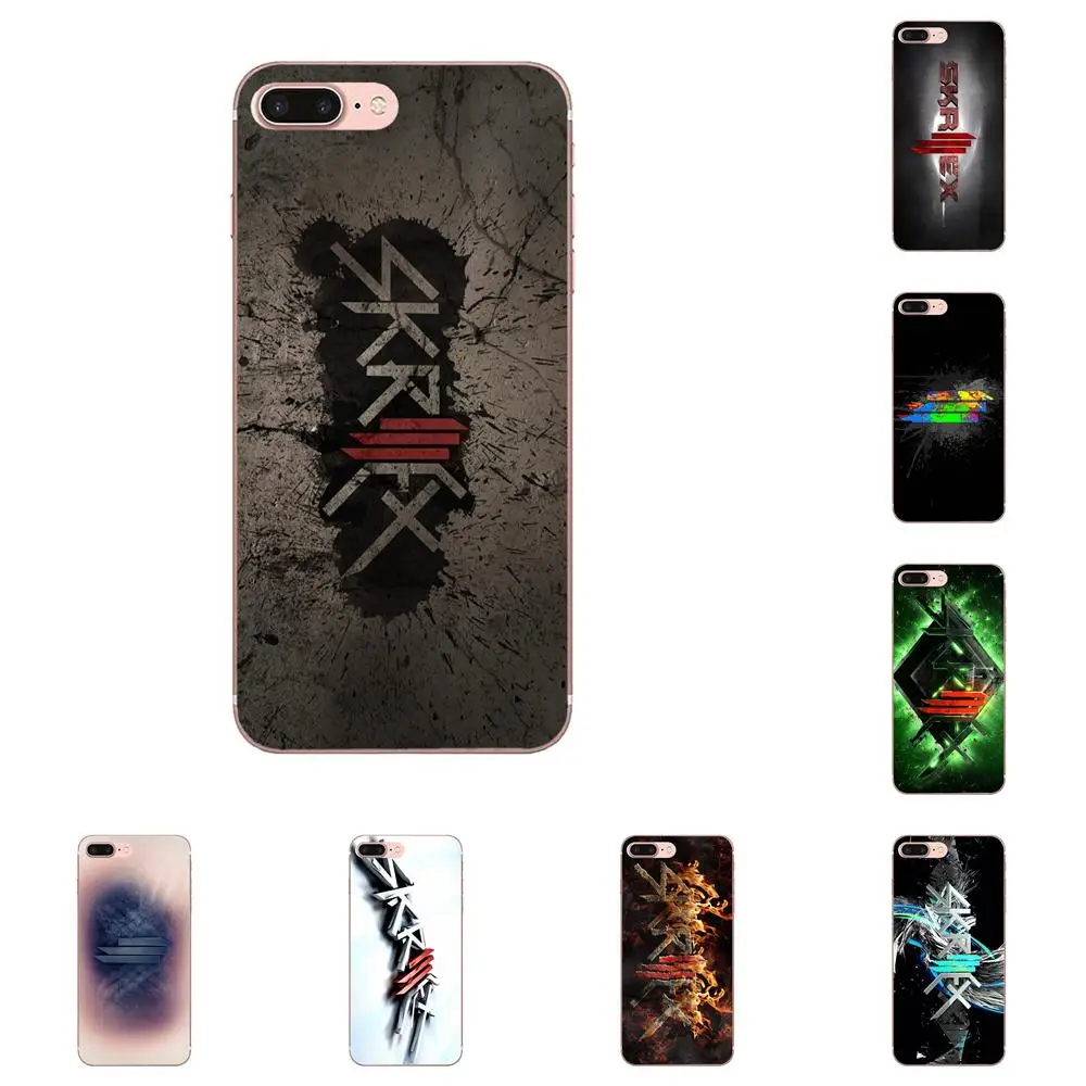 Чехол для телефона из ТПУ Skrillex с модным логотипом Apple iPhone 4 4S 5 5C 5S SE SE2 6 6S 7 8 11 Plus Pro X XS