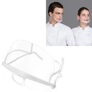 

Reusable Hygiene Mask Comfortable Sanitary Anti Dust Anti Fog Mounth Masks Antibacterial Smile Transparent Sanitary Mask