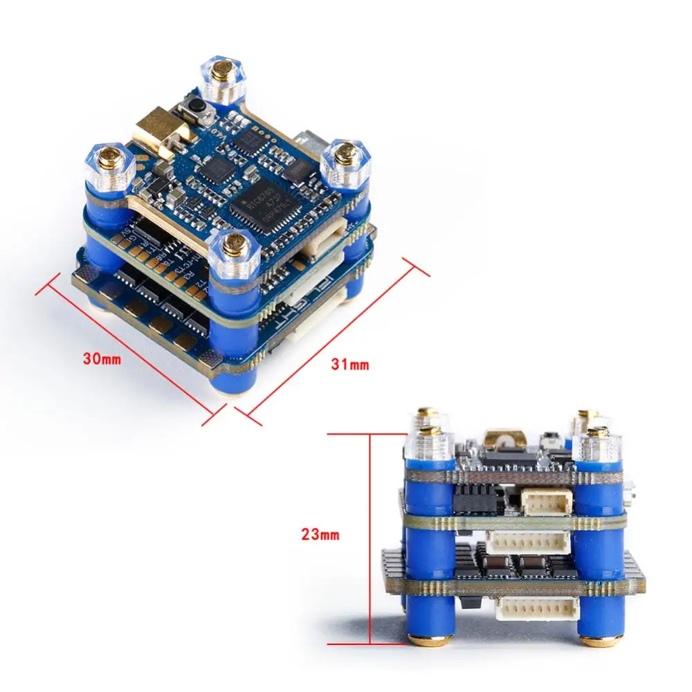 IFlight sucex Mini-W F7 TwinG Flight контроллер башня стек 5,8 Г 500 МВт VTX 40A BLHeli 32 ESC для RC Modesl FPV гоночный Дрон