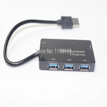 

High speed New 4 Ports USB 3.0 HUB For Desktop computer-black