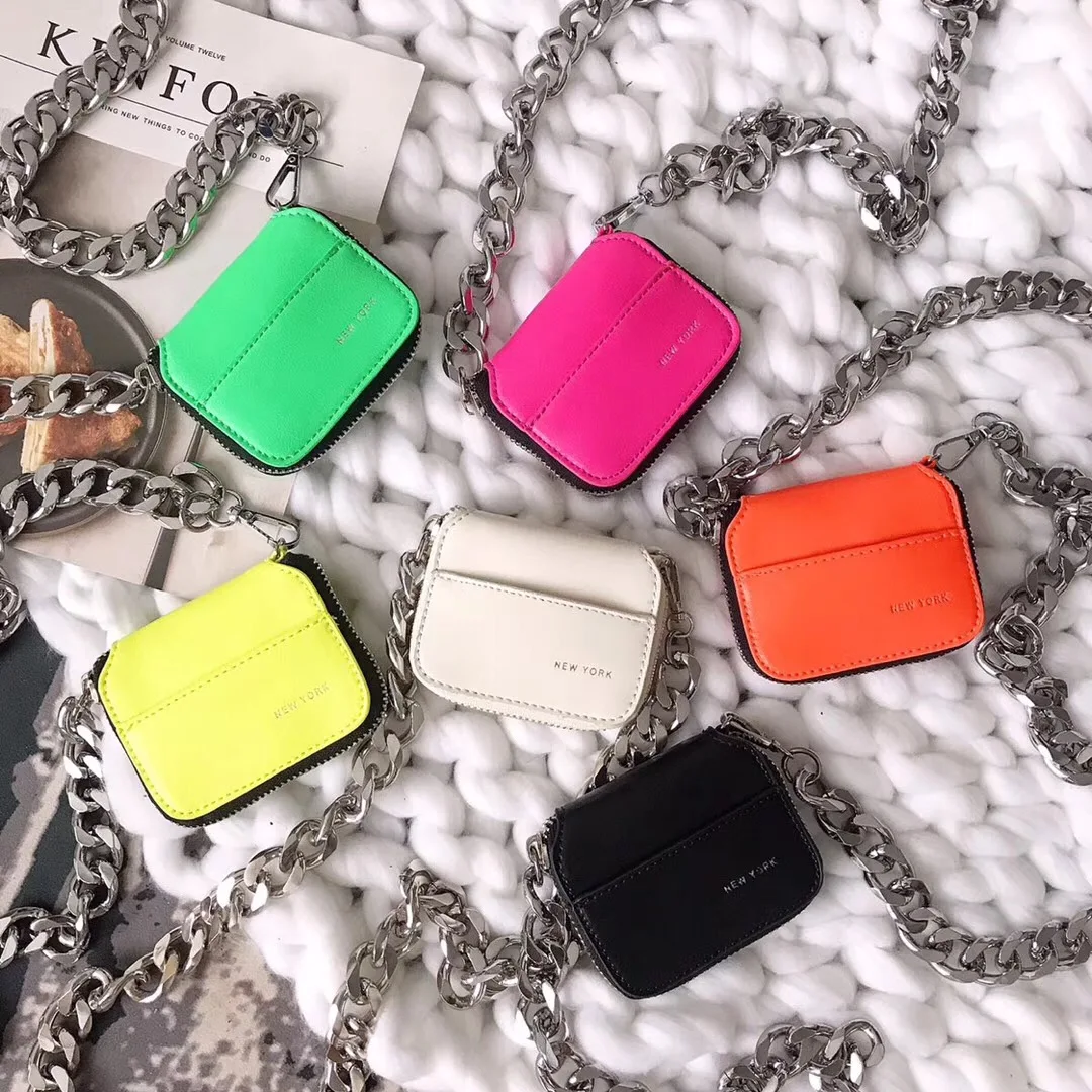 

Shoulder Bags Chain Messenger Bag Girl Fashion Mini Purses and Handbags Korean Coin Money Purse Bag Crossbody Bags for Women