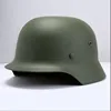 German War All Steel Helmets Army green Black Gray Steel Helmet Army Outdoor Activities M35 Helmet Safety Helmet WW2 World War 2 ► Photo 3/6