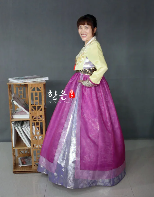Корейская импортная ткань/Новейшая Улучшенная ханбок/Невеста ханбок/сценический костюм Корейская модная одежда
