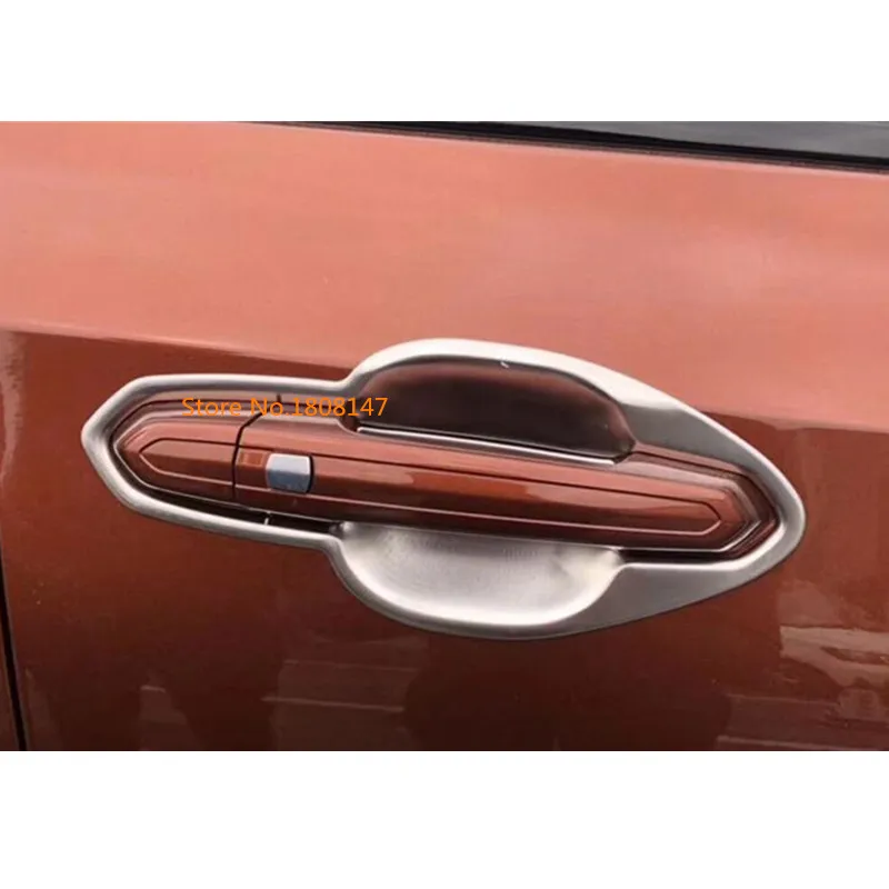 Для Cadillac XT5 автостайлинг кузова крышка Защитный детектор отделка ABS Хром Внешний чаша наголовник на стержень Рама 8 шт
