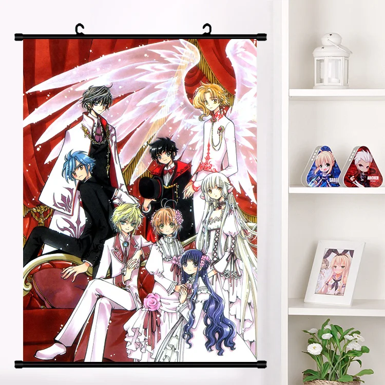 Аниме картон сакур КИНОМОТО настенный свиток плакат постер Otaku домашний Декор