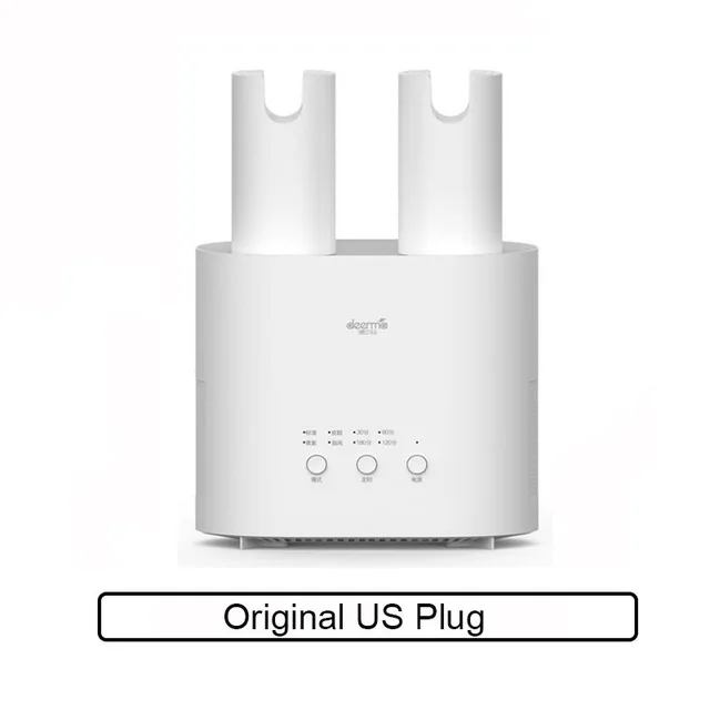 Original US Plug Xiaomi Deerma сушилка для обуви DEM-HX20 DEM-HX10 многофункциональная интеллектуальная Выдвижная многофункциональная стерилизация u-образная сухая обувь - Цвет: Original US Plug