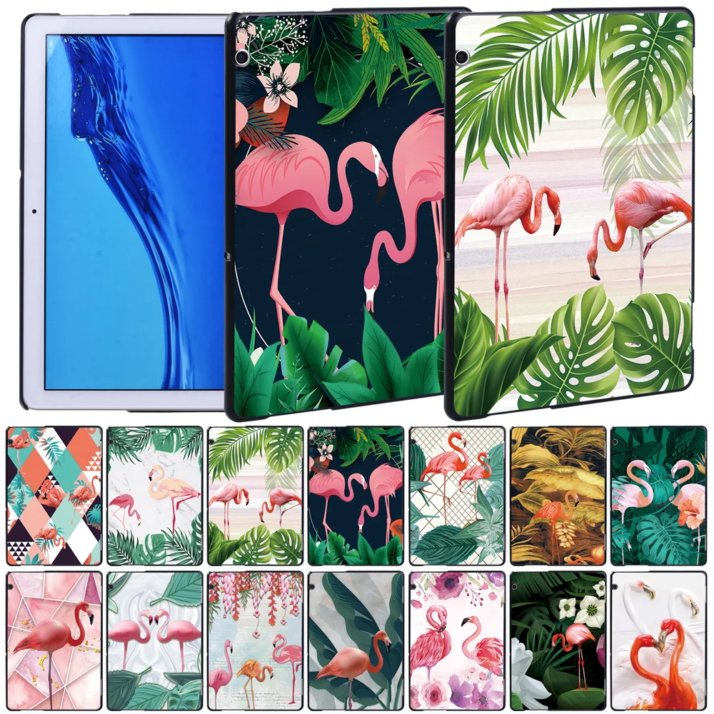 

Flamingo Case for Huawei MediaPad T5 10 10.1"/MediaPad T3 8.0/T3 10 9.6 Inch Anti-fall Slim Hard Shell Back Case