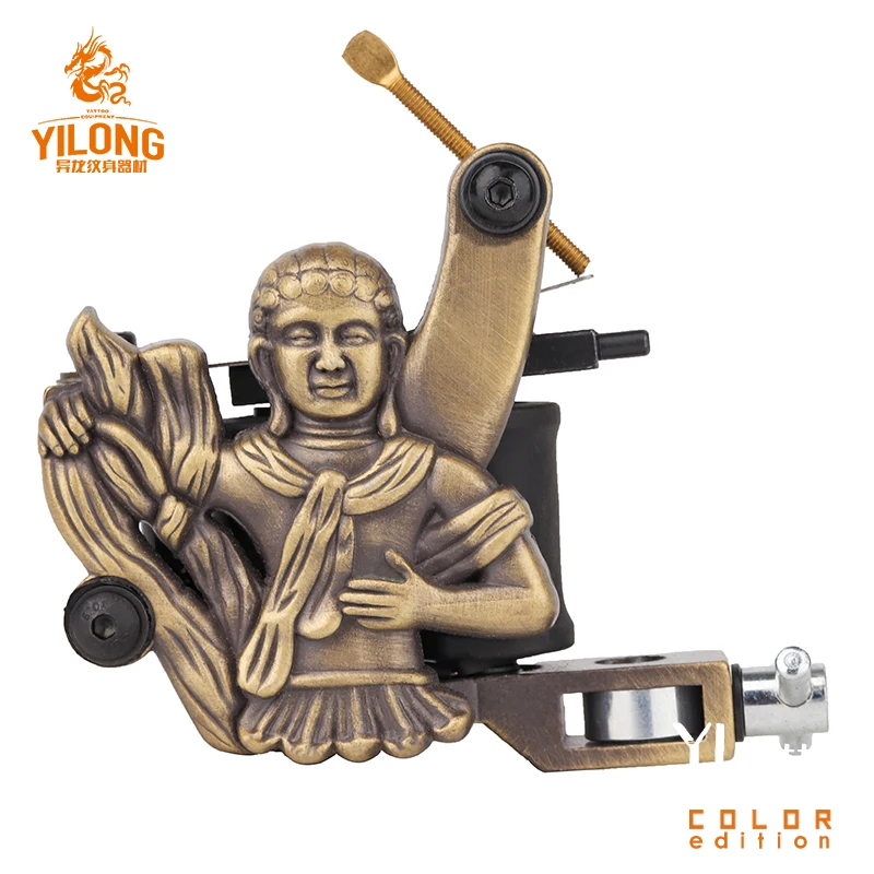 

Empaistic Pro Skull Tattoo Machine Gun 10-wrap Coils for Liner / Shader