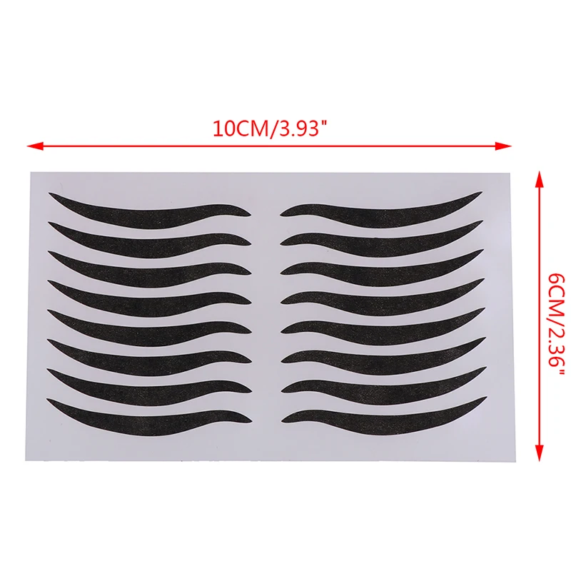 10 шт./компл. черный наклейка для подводки глаз инструменты для век пикантные Стиль наклейка для глаз лента для подводки Красота наклейка для подводки глаз Макияж инструмент
