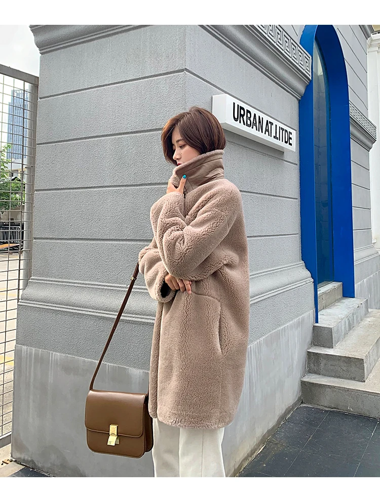 Новинка, женская одежда, зимняя верхняя одежда, настоящие пальто, Ms. Yang Jianrong, меховое пальто, композит 1023