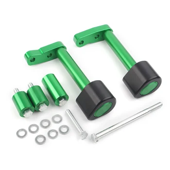

Z250 Z300 CNC Racing Motorcycle Frame Sliders Crash Pad Cover Falling Protector Kit For Kawasaki Z250 Z300 2013 2014 2015 2016