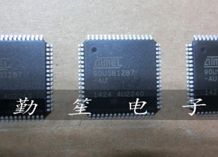 

MeiMxy 1PCS AT90USB1287-AU AT90USB1287 AT90USB1287-16AU QFP IC MCU 8BIT 128KB FLASH 64TQFP