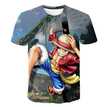 

2020 new T-shirt summer round neck 3D printed short-sleeved trend men and women S-6XL creative anime hip-hop style wild