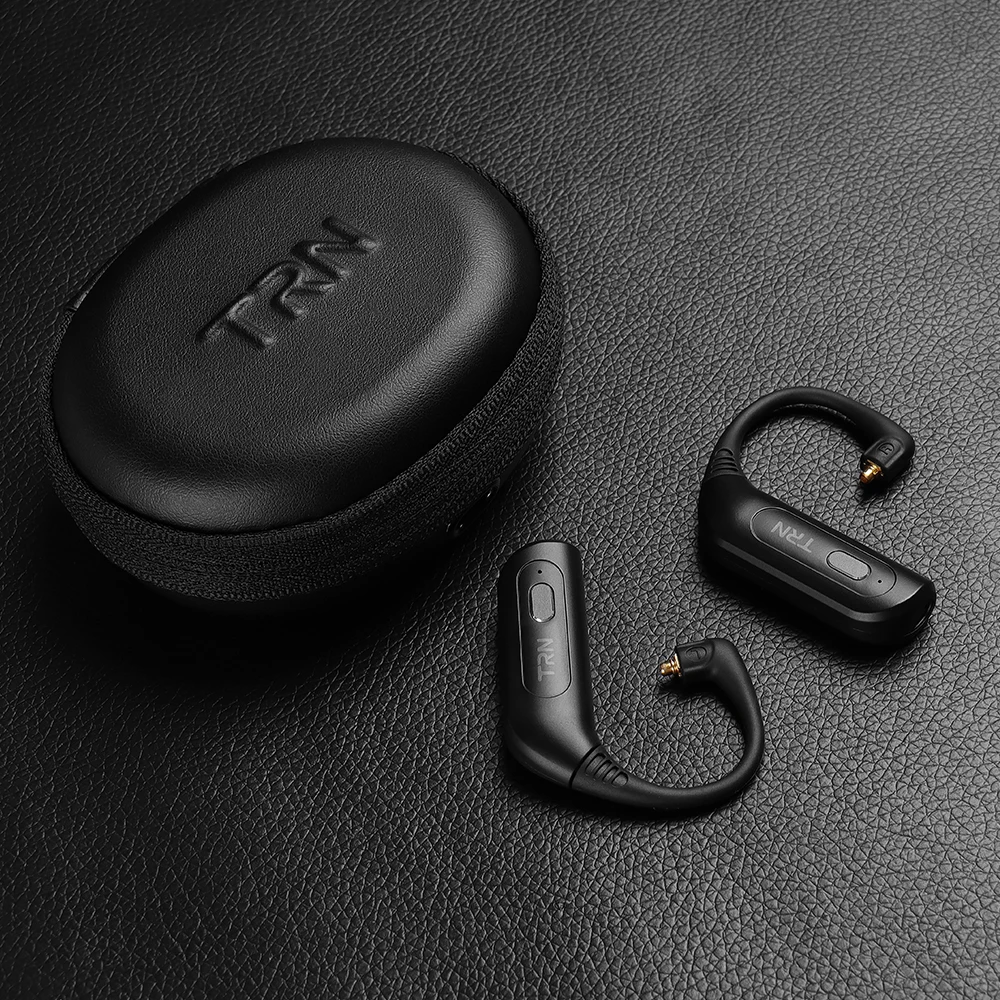 TRN BT20S PRO Bluetooth 5 0 ушной крючок Aptx/AAC/SBC кабель для наушников с зарядным боксом