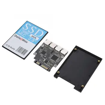 

4x TF Card to SATA 4x / TF Memory Card To SATA Adapter SATA HDD / SSD 128G TF Card to SATA