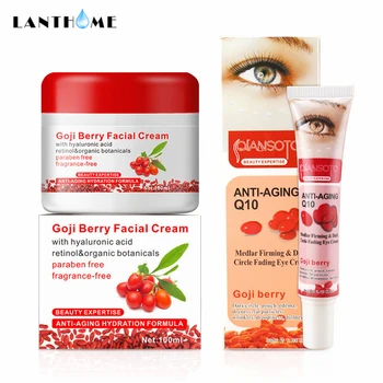 

Goji Combination Suit Berry Facial Cream Goji Eye Cream Whitening Face Skin Care Anti-wrinkle Anti Aging Remove Dark Circles