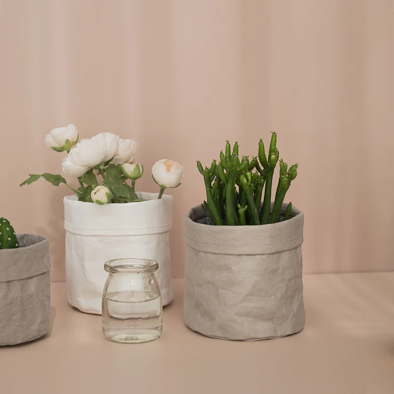 2020 New Style Waterproof Flower Pot Cover Multifunctional Desk Organizer Cosmetic Pen Box For Home Decor pot