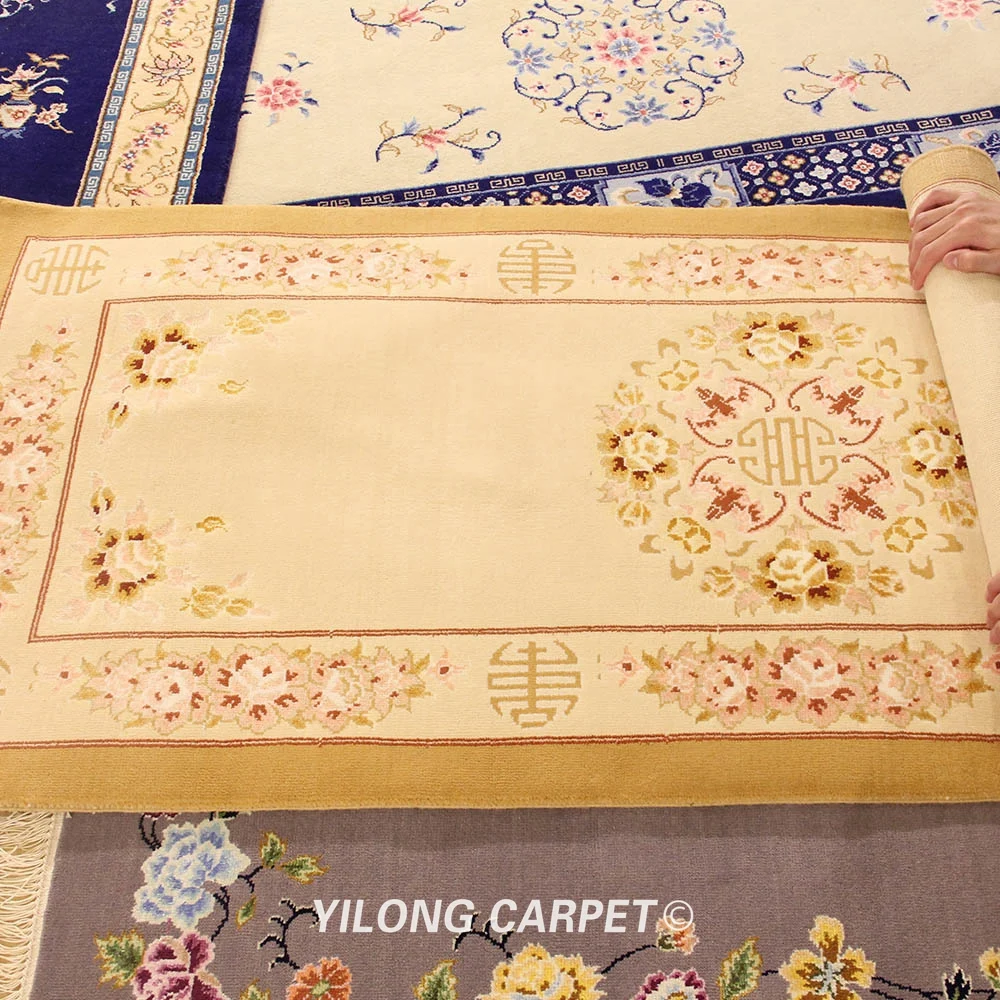 YILONG 2,5 'x6' ручной узловой ковер для коридора лестницы ручной работы Восточный ковер бегун(TJ020S2.5x6