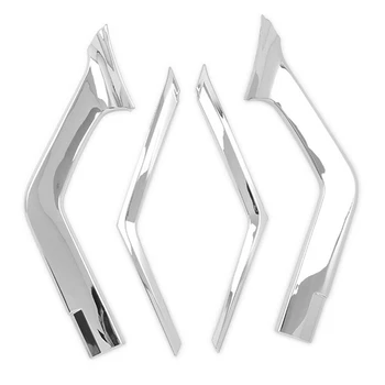 

for 2014-2016 Nissan X-Trail T32 Rogue Front Bumper Grille Grill Cover Trim Car Styling Accessories 4Pcs