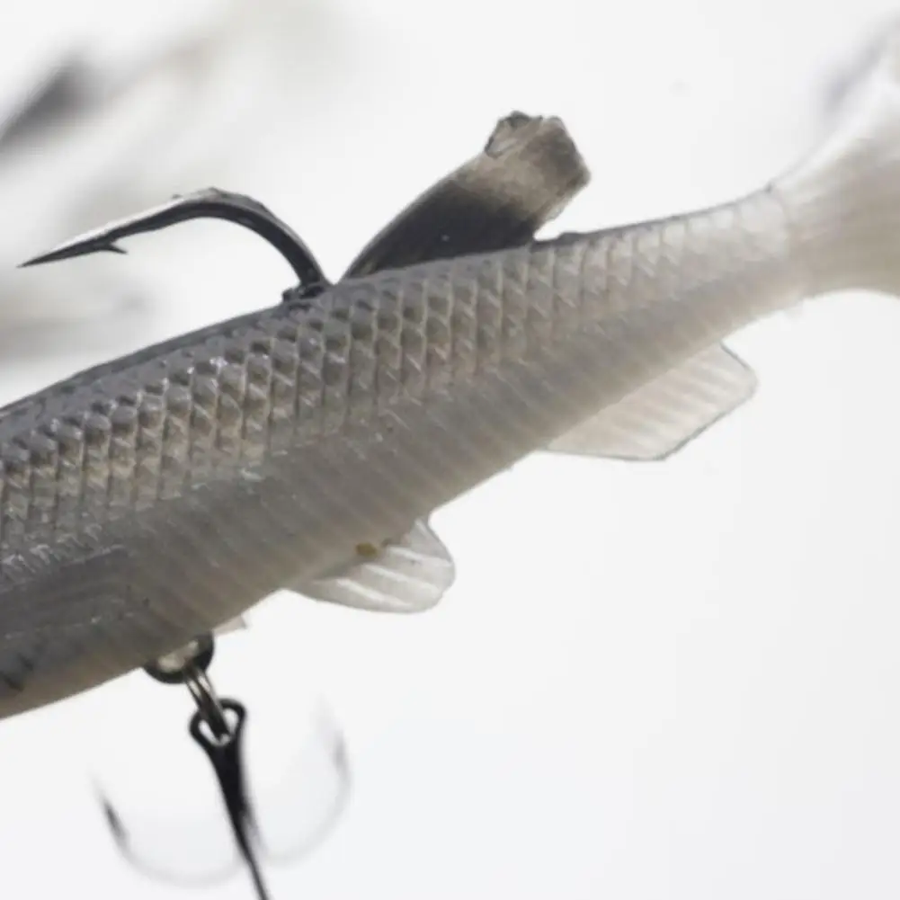 1Pc 8cm Life-Like Fishing Bait Quality Minnow Fishing Lure 3D Eyes Plastic Hard Bait Tackle Artificial Jig Wobblers Fishing Bait 4