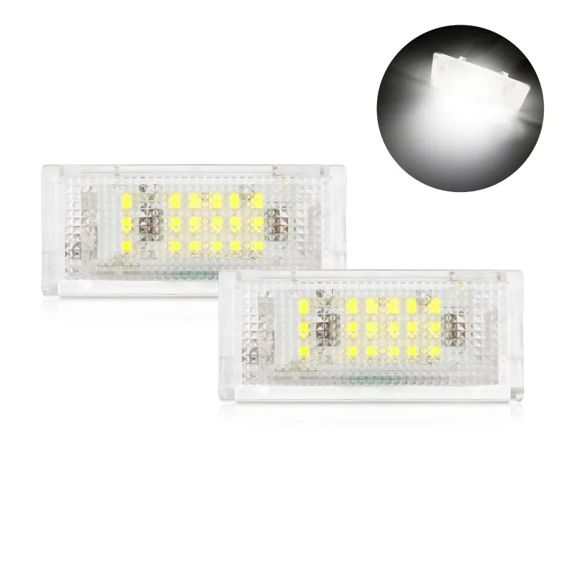 1 Pair LED License Plate Light For BMW E46 4 Door 1998-2003 SMD Car Bulbs Number Lamps Auto Tail Lights 2022 | Автомобили и