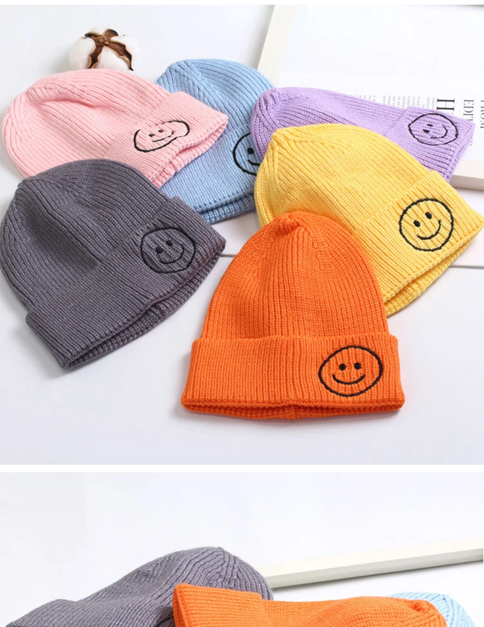 baby stroller toys 14 Colors Baby Hat for Boy Warm Baby Winter Hat for Kids Beanie Knit Children Hats for Girls Boys Cap Newborn Hat for 0-4 years baby accessories crochet