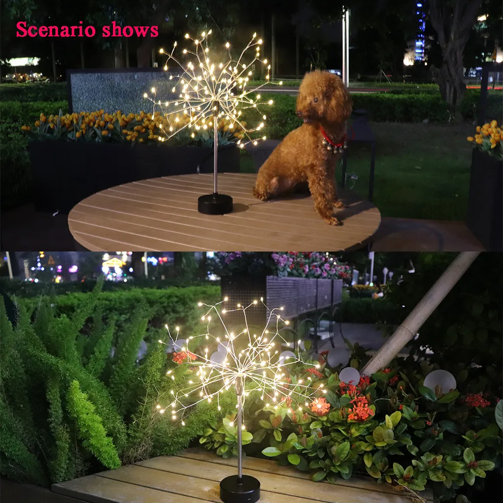 New New 120 LED Room Flowering Night Light Warm White Light With Remote Control High Quality
