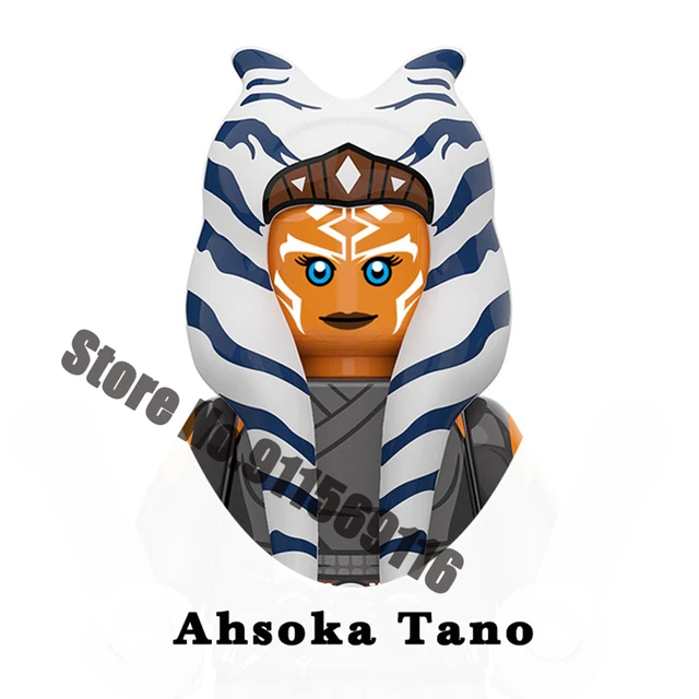 Ahsoka Tano Building Blocks Yoda Luke Skywalker Obi- Wan Kenobi Sith Palpatine Count Dooku Starkiller Star Brick Figure Wars Toy XP354