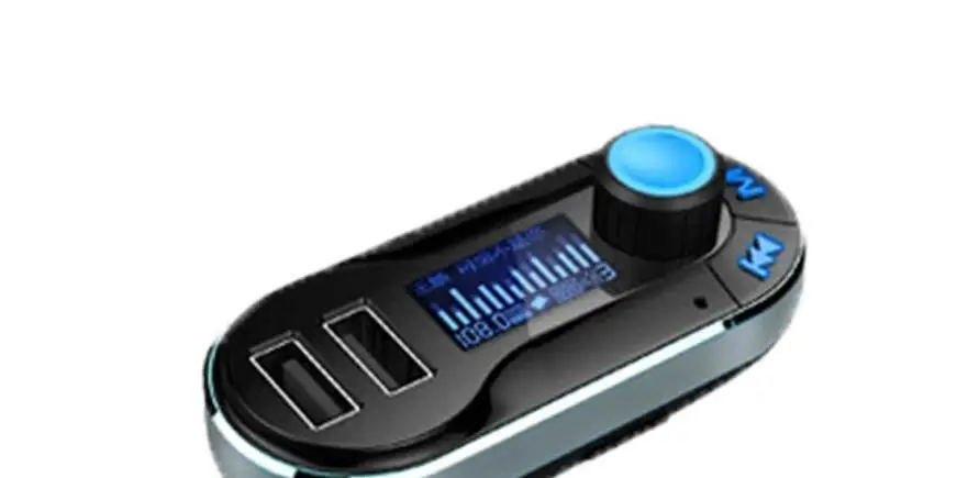 Автомобильный MP3-плеер, fm-передатчик, музыкальный плеер, двойной USB Автомобильный плеер, TF карта, u-диск, mp3-плеер, телефонный звонок, громкая связь, AUX плеер