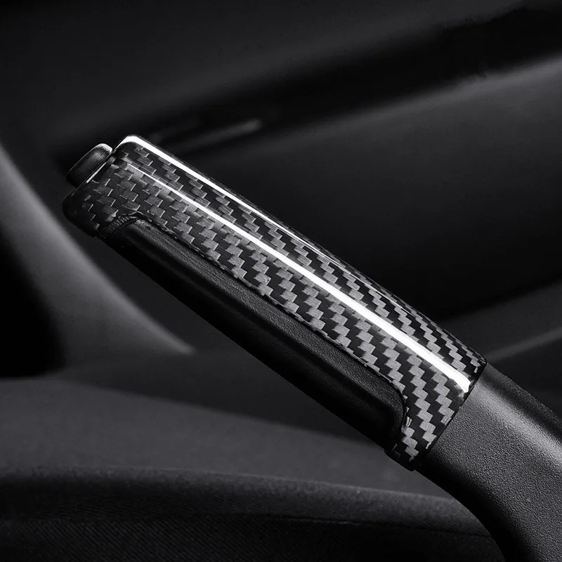 Чехол из углеродного волокна для ручного тормоза Smart Fortwo Forfour 2015 2016 2017 аксессуары