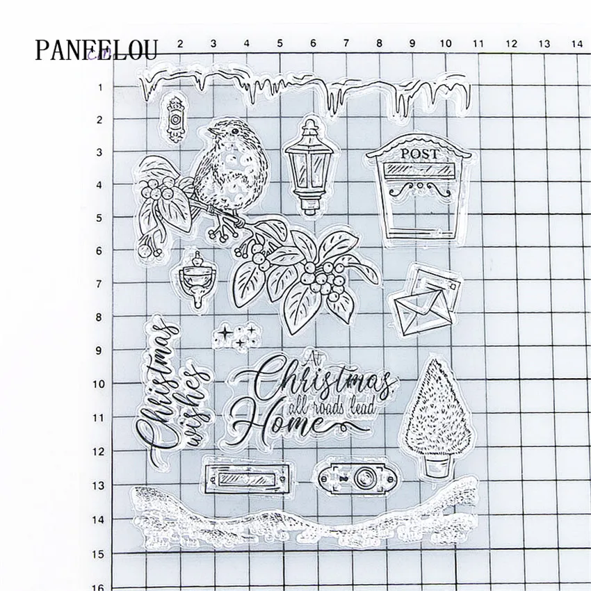PANFELOU, 11x15 см, весенняя птица, прозрачные силиконовые резиновые штампы, мультфильм для скрапбукинга/Сделай сам, Рождество, свадьба
