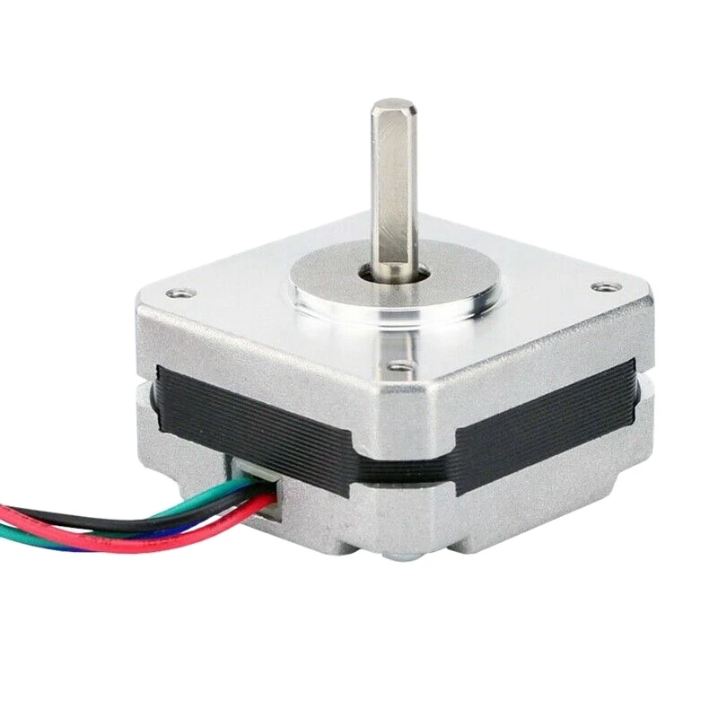 2Pcs 17Hs08-1004S 4-Lead Nema 17 Stepper Motor 20mm 1A 13Ncm(18.4Oz.In) 42 Motor Nema17 Stepper for Diy 3D Printer Cnc Xyz