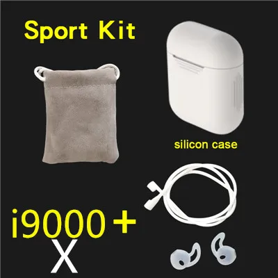 i9000X sport white I9000 X TWS беспроводные наушники зарядный чехол Bluetooth 5,0 наушники PK i500 i2000 i5000 TWS - Цвет: i9000X sport white