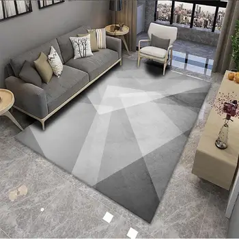 

Nordic Style Carpet Modern Home Large Size Non-slip Wear-resisting Washable Living Room Hallway Decoration Rectangle Rugs