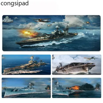 

congsipad Warship Large Mouse pad PC Computer mat Size for 30x90x0.2cm Gaming Mousepads